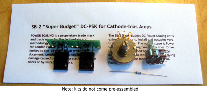 SB-2 - Super Budget Power Scaling Kit for Cathode-Bias Amps